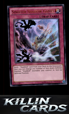 Sinister Shadow Games DUEA-EN072 YuGiOh Ultra Rare Duelist Alliance Card NM