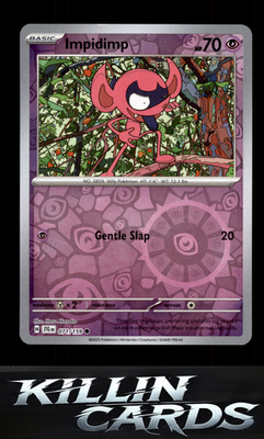 Reverse Holofoil Impidimp 071/159 Pokemon Common SV09: Journey Together Card NM