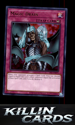 1st Edition Magic Drain PSV-071 YuGiOh Rare Pharaoh's Servant Card NM