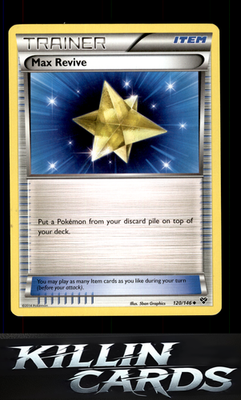 Max Revive 120/146 Pokemon Uncommon XY Base Set Card LP