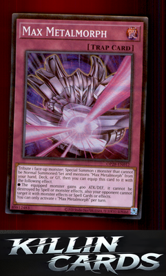 Max Metalmorph OP28-EN012 YuGiOh Super Rare OTS Tournament Pack 28 Card NM