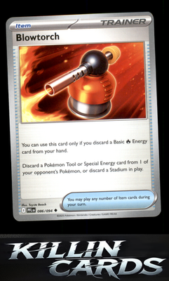 Blowtorch - 086/094 086/094 Pokemon Uncommon ME02: Phantasmal Flames Card NM