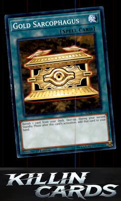 1st Edition Gold Sarcophagus SDCL-EN027 YuGiOh Common Structure Deck: Cyberse Li