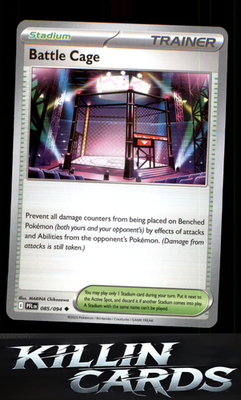 Battle Cage - 085/094 085/094 Pokemon Uncommon ME02: Phantasmal Flames Card NM