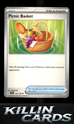 Picnic Basket 184/198 Pokemon Uncommon SV01: Scarlet & Violet Base Set Card NM