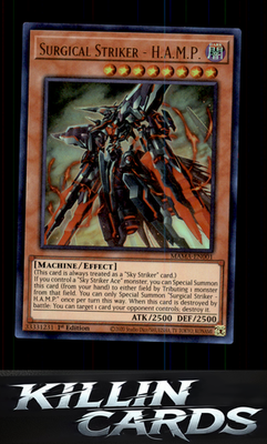 Surgical Striker - H.A.M.P. MAMA-EN001 YuGiOh Ultra Rare Magnificent Mavens Card