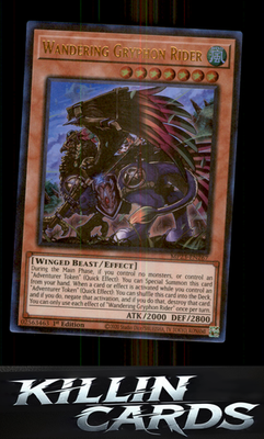1st Edition Wandering Gryphon Rider MP23-EN267 YuGiOh Ultra Rare 25th Anniversar