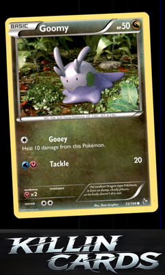 Goomy 72/106 Pokemon Common XY - Flashfire Card NM