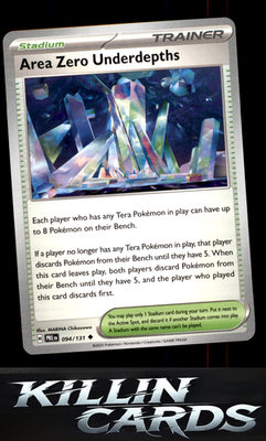 Area Zero Underdepths 094/131 Pokemon Uncommon SV: Prismatic Evolutions Card NM