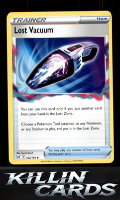 Lost Vacuum 162/196 Pokemon Uncommon SWSH11: Lost Origin Card NM