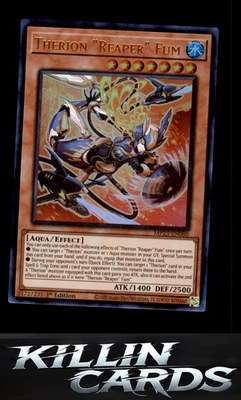 1st Edition Therion "Reaper" Fum MP23-EN060 YuGiOh Ultra Rare 25th Anniversary T