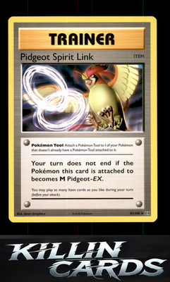 Pidgeot Spirit Link 81/108 Pokemon Uncommon XY - Evolutions Card LP