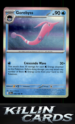 Gorebyss 056/182 Pokemon Rare SV10: Destined Rivals Card NM