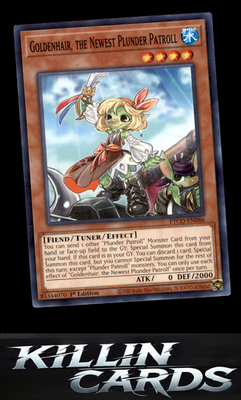 1st Edition Goldenhair, the Newest Plunder Patroll ETCO-EN086 YuGiOh Common Eter