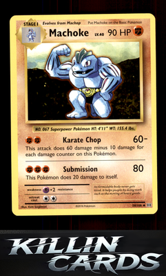 Machoke 58/108 Pokemon Uncommon XY - Evolutions Card LP