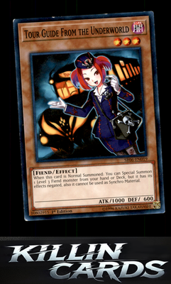 1st Edition Tour Guide From the Underworld SR06-EN019 YuGiOh Common Structure De