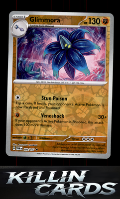 Reverse Holofoil Glimmora 109/167 Pokemon Uncommon SV06: Twilight Masquerade Car