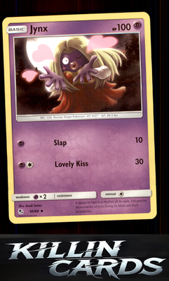 Jynx 30/68 Pokemon Uncommon Hidden Fates Card NM