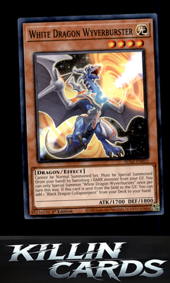 1st Edition White Dragon Wyverburster SDAZ-EN012 YuGiOh Common Structure Deck: A