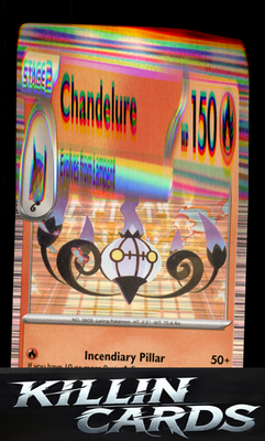 Chandelure 20/99 Pokemon Holo Rare Next Destinies Card NM