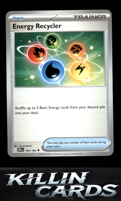 Energy Recycler 164/182 Pokemon Uncommon SV10: Destined Rivals Card NM