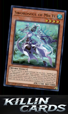 Swordsoul of Mo Ye MAMA-EN034 YuGiOh Ultra Rare Magnificent Mavens Card NM