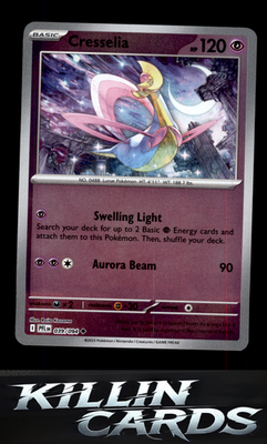 Cresselia 039/094 Pokemon Uncommon ME02: Phantasmal Flames Card NM