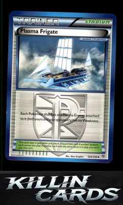 Plasma Frigate (Team Plasma) 124/135 Pokemon Uncommon Plasma Storm Card LP