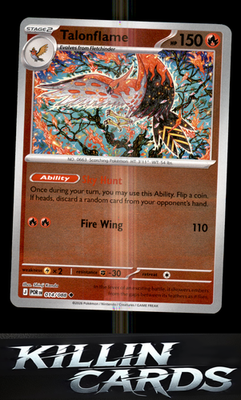 Reverse Holofoil Talonflame - 014/088 014/088 Pokemon Uncommon ME03: Perfect Ord