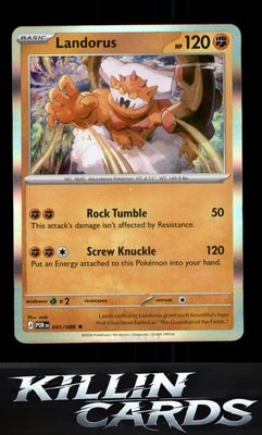 Landorus 041/088 Pokemon Rare ME03: Perfect Order Card NM
