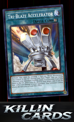 1st Edition Tri-Blaze Accelerator LD10-EN053 YuGiOh Common Legendary Duelists: S
