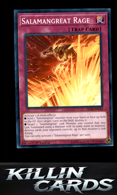 1st Edition Salamangreat Rage SDSB-EN032 YuGiOh Common Structure Deck: Soulburne