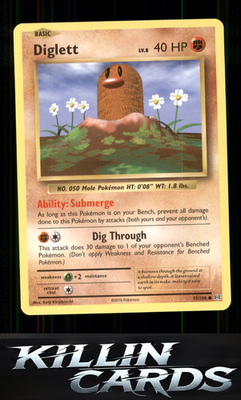 Diglett 55/108 Pokemon Common XY - Evolutions Card NM