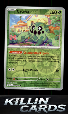 Reverse Holofoil Cacnea - 005/198 005/198 Pokemon Common SV01: Scarlet & Violet