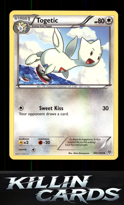 Togetic 103/135 Pokemon Uncommon Plasma Storm Card NM