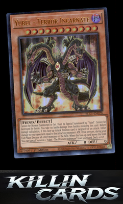 1st Edition Yubel - Terror Incarnate BLC1-EN028 YuGiOh Ultra Rare Battles of Leg
