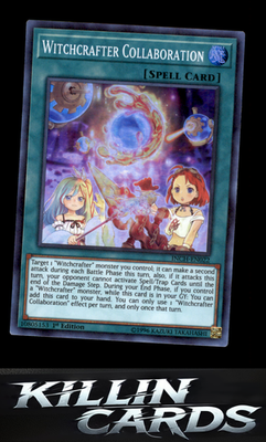 1st Edition Witchcrafter Collaboration INCH-EN022 YuGiOh Super Rare The Infinity