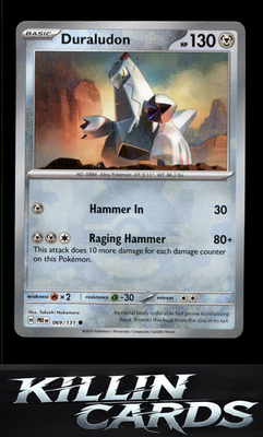 Duraludon (Poke Ball Pattern) 069/131 Pokemon Common SV: Prismatic Evolutions Ca