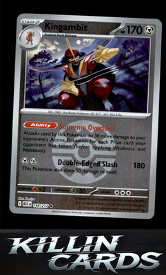 Reverse Holofoil Kingambit (Quick Ball) 148/217 Pokemon Rare ME: Ascended Heroes