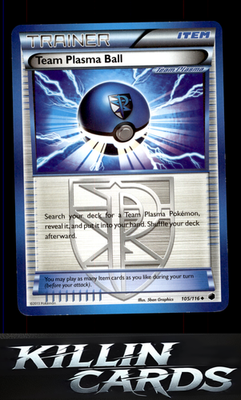 Team Plasma Ball (Team Plasma) 105/116 Pokemon Uncommon Plasma Freeze Card LP