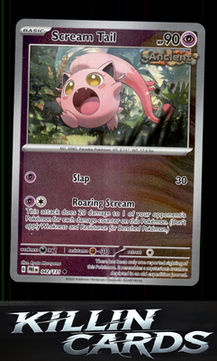 Reverse Holofoil Scream Tail 042/131 Pokemon Uncommon SV: Prismatic Evolutions C