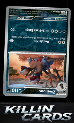 Reverse Holofoil Zweilous 066/086 Pokemon Common SV: White Flare Card NM