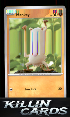 Mankey 056/165 Pokemon Common SV: Scarlet & Violet 151 Card NM