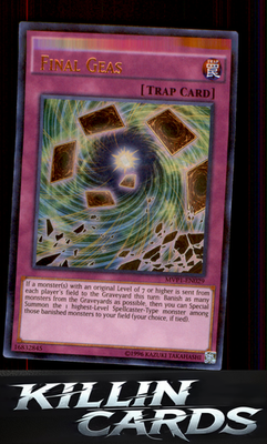 Final Geas MVP1-EN029 YuGiOh Ultra Rare The Dark Side of Dimensions Movie Pack C