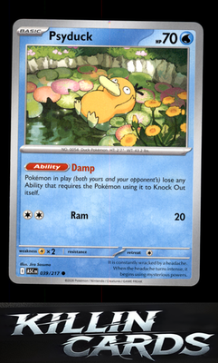Psyduck - 039/217 039/217 Pokemon Common ME: Ascended Heroes Card NM