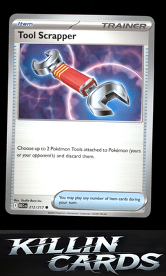 Tool Scrapper 212/217 Pokemon Common ME: Ascended Heroes Card NM