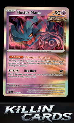 Flutter Mane 078/162 Pokemon Rare SV05: Temporal Forces Card NM