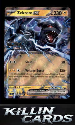 Zekrom ex (Black Bolt Stamped) 034/086 Pokemon Double Rare Miscellaneous Cards &