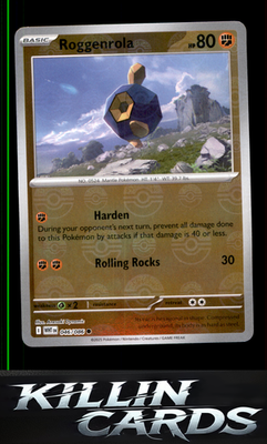 Roggenrola (Poke Ball Pattern) 046/086 Pokemon Common SV: White Flare Card NM