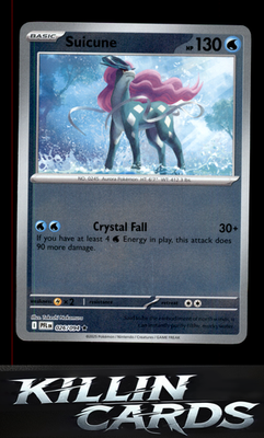 Suicune 026/094 Pokemon Rare ME02: Phantasmal Flames Card NM